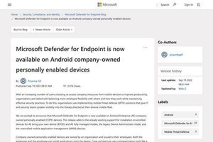 Microsoft Defender for Endpoint、会社所有の個人利用Androidデバイスでも利用可能に