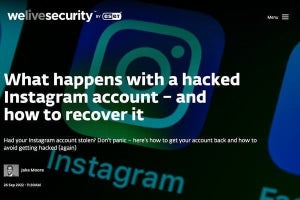 Instagramのアカウントが乗っ取られた時の回復方法