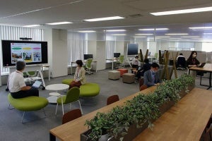リコー、ワークスタイル変革の社内実践例を紹介する施設を三田にオープン