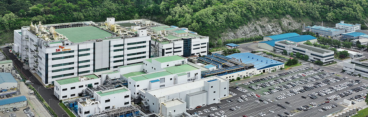 SK Siltronの本社および第3工場