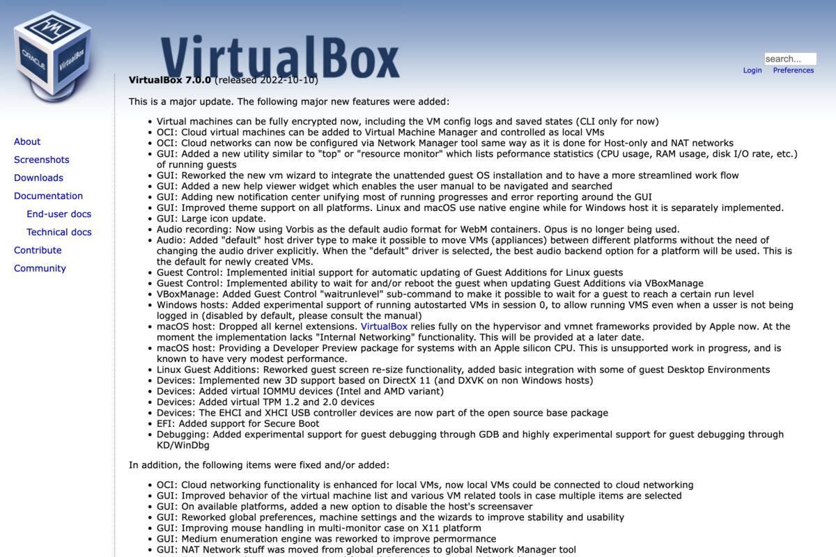 VirtualVox 7.0における新機能および変更点