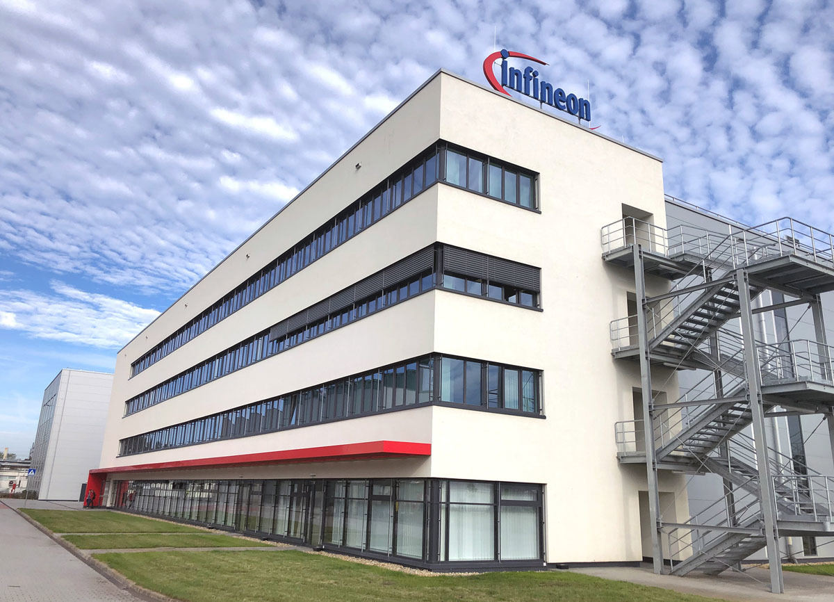 Infineon Technologyのパワー半導体モジュール製造施設