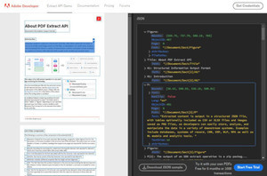大量PDFのデータ抽出で高精度分析を効率化する「Adobe PDF Extract API」