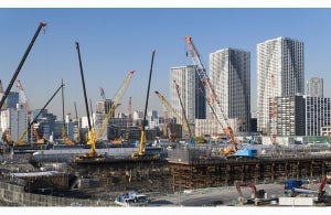 東急建設、渋谷の建設現場で水素燃料電池を活用した実証実験