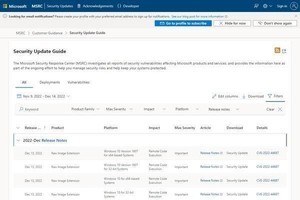 Microsoft製品に緊急の脆弱性、ただちに累積更新プログラムなどの適用を