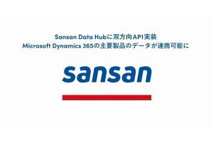 Sansan Data Hub、Microsoft Dynamics 365の製品とデータ連携が可能に