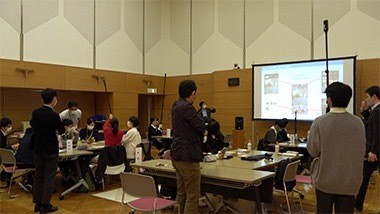 他の学校の映像も参加者全員で視聴し地域の魅力を共有