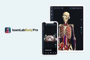 チームラボが人体を忠実に再現した3D解剖学アプリの最新版を公開！