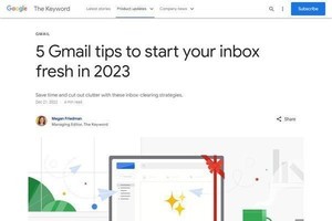 ビギナー向けGmail受信トレイの整理整頓術 - Googleが解説