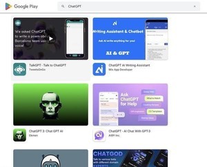 App StoreおよびPlayストアに偽のChatGPTアプリが登場