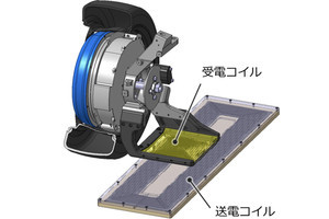 東大など、走行中のEVの充電を可能とする「タイヤ内給電システム」を開発