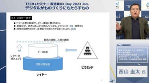 東大客員教授・西山圭太氏が語る - 今、製造業DXに必要な考え方とは? 