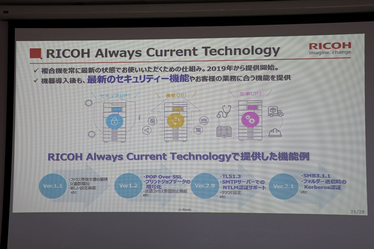 リコー、入出力機能を強化したA3フルカラー複合機16モデルを新発売 