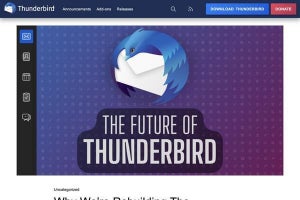 Thunderbirdが今後3年間の開発目標発表、UIの再構築を計画