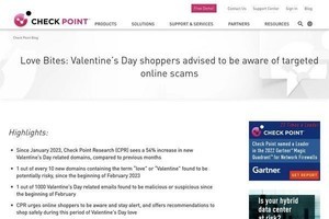 LoveやValentineを含むWebサイトが悪質と判断される確率は平均の2倍