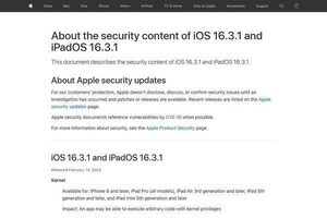 iPhoneとiPad、Macに脆弱性　ただちにアップデートを