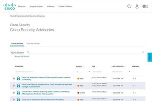 シスコの複数製品に緊急の脆弱性、ただちにアップデートを