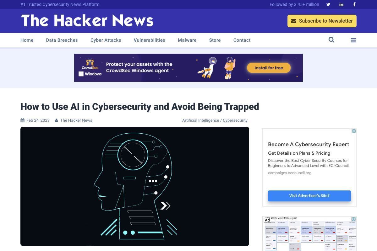 How to Use AI in Cybersecurity and Avoid Being Trapped