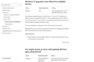 Microsoft、システム要件満たさないWindows 10に誤って11へのアップグレード提供
