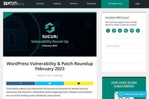 2月のWordPressプラグイン脆弱性まとめ、確認と対応を
