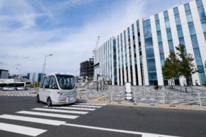 鹿島、羽田空港の公道で自動運転バスを運行‐将来的には定常運行する予定