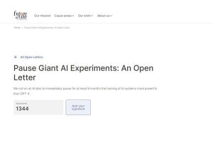 AI学者やマスク氏ら、大規模なAI実験に一時停止を求める公開書簡を発表