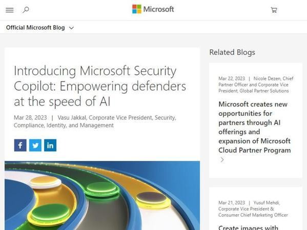 AIとLLMを駆使しセキュリティ対策を支援「Microsoft Security Copilot」登場 | TECH+（テックプラス）