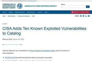 10年前に発見されたInternet Explorerの脆弱性のサイバー攻撃への悪用確認、注意を