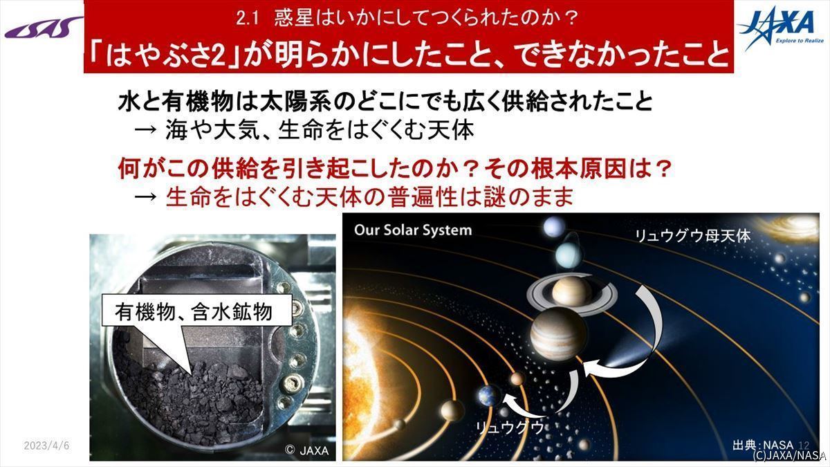 巨大惑星が軌道を変えたことで、小惑星が撒き散らされた？