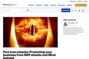 RDP攻撃とMiraiボットネットの脅威