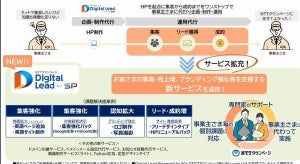 NTTタウンページ、デジタルマーケティングサービス「Digital Lead」に新サービス