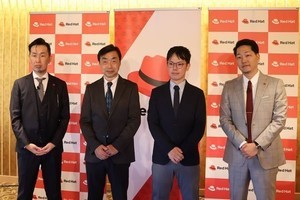 レッドハット岡社長「2023年度はエッジに注力」 - オムロンと協業発表