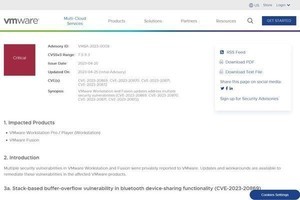 VMware WorkstationとFusionに緊急の脆弱性、ただちに更新を