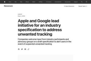 AppleとGoogle、AirTagなどBluetooth位置追跡デバイスの誤用防止の仕様公開