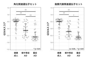 皮脂RNAからアトピー性皮膚炎の重症度を評価できる可能性、花王などが発表