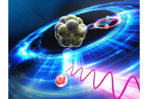 理研など、エキゾチック原子を用いた新たな強電場の量子電磁力学検証を実証