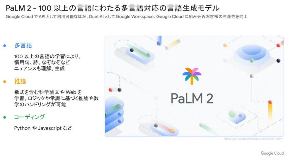 PaLM 2の概要