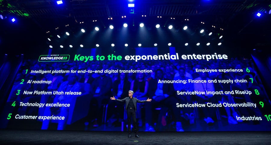 「エクスポネンシャル・エンタープライズ」の実現に向けて米ServiceNowが注力する10の領域