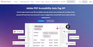 Adobe、「Adobe PDF Accessibility Auto-Tag API」をリリース