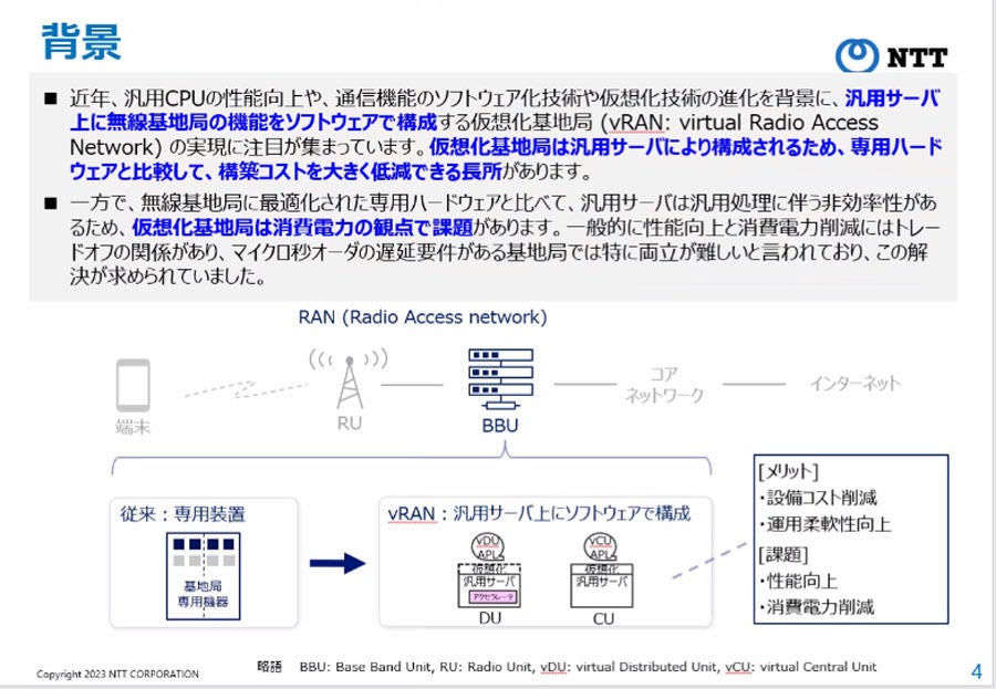 vRANのメリットと課題