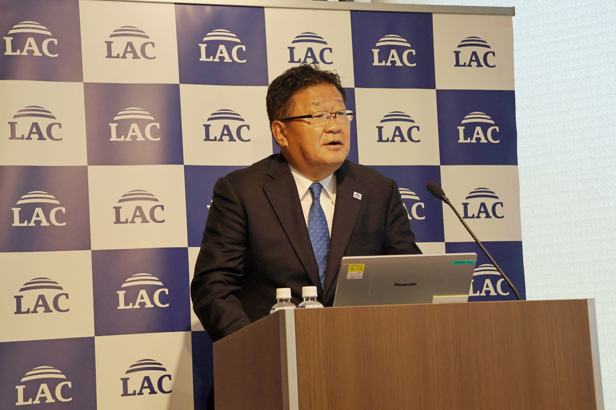 ラック 代表取締役社長 西本逸郎氏