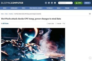 CPU の温度と電力を変更してデータを盗む攻撃、研究者が開発