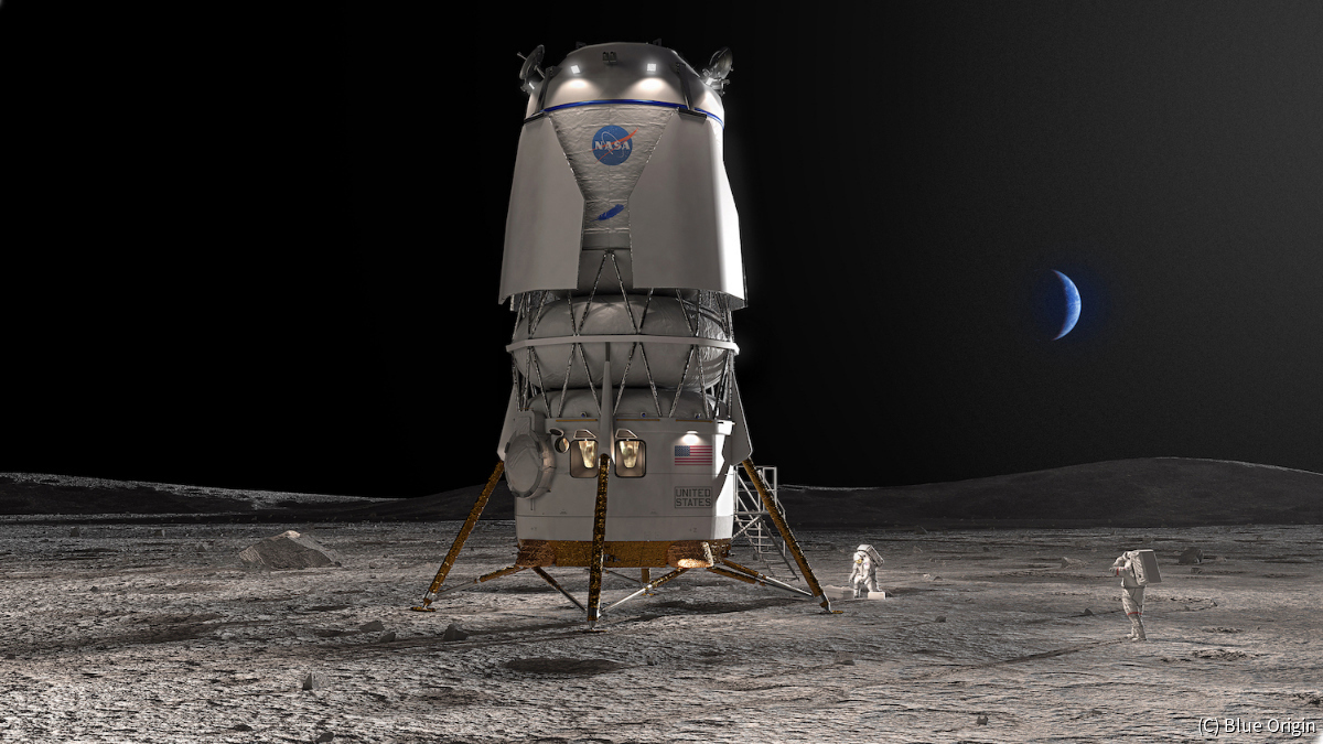 ジェフ・ベゾスの「ブルー・オリジン」、アルテミス計画の月着陸船を開発へ | TECH+（テックプラス）