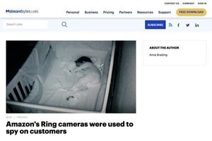 Amazon Ring従業員が数千の顧客の映像に不正アクセス、米国連邦取引委員会が提訴