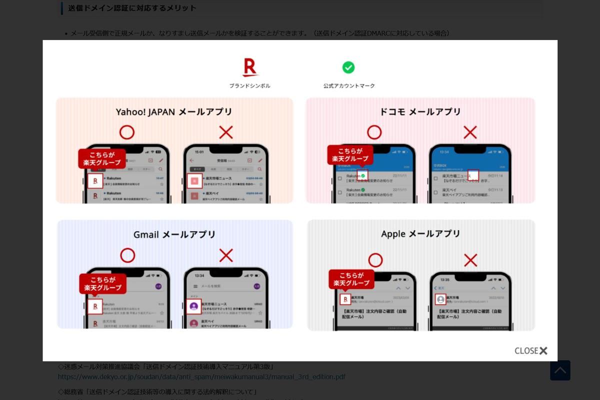 フィッシング対策協議会　Council of Anti-Phishing Japan｜サービス事業者の皆様へ｜なりすまし送信メール対策について
