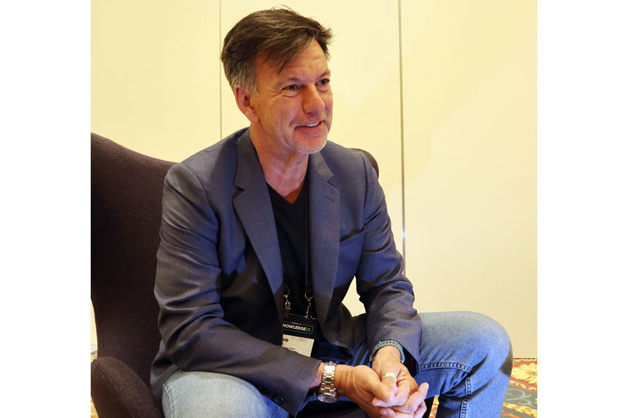米ServiceNow 社長兼COO CJ Desai氏