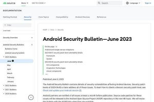 Androidに緊急の脆弱性、Google2023年6月アップデートで修正提供