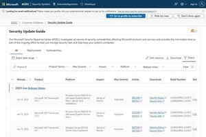 Microsoft製品に緊急の脆弱性、ただちに累積更新プログラムなどの適用を