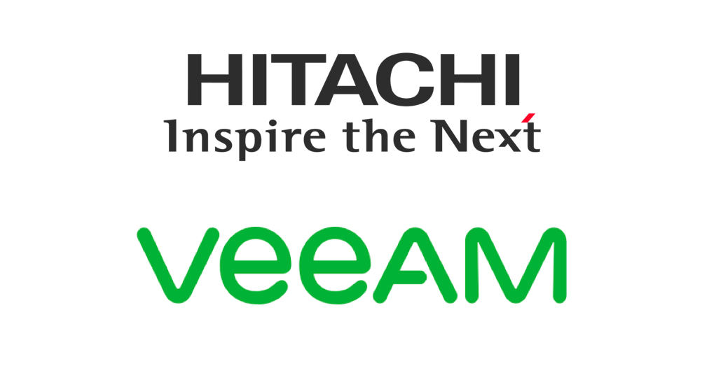 日立製作所×Veeam Software ロゴ