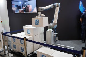 ユニバーサルロボットが自社最大の高性能協働ロボットを展示‐FOOMA JAPAN 2023